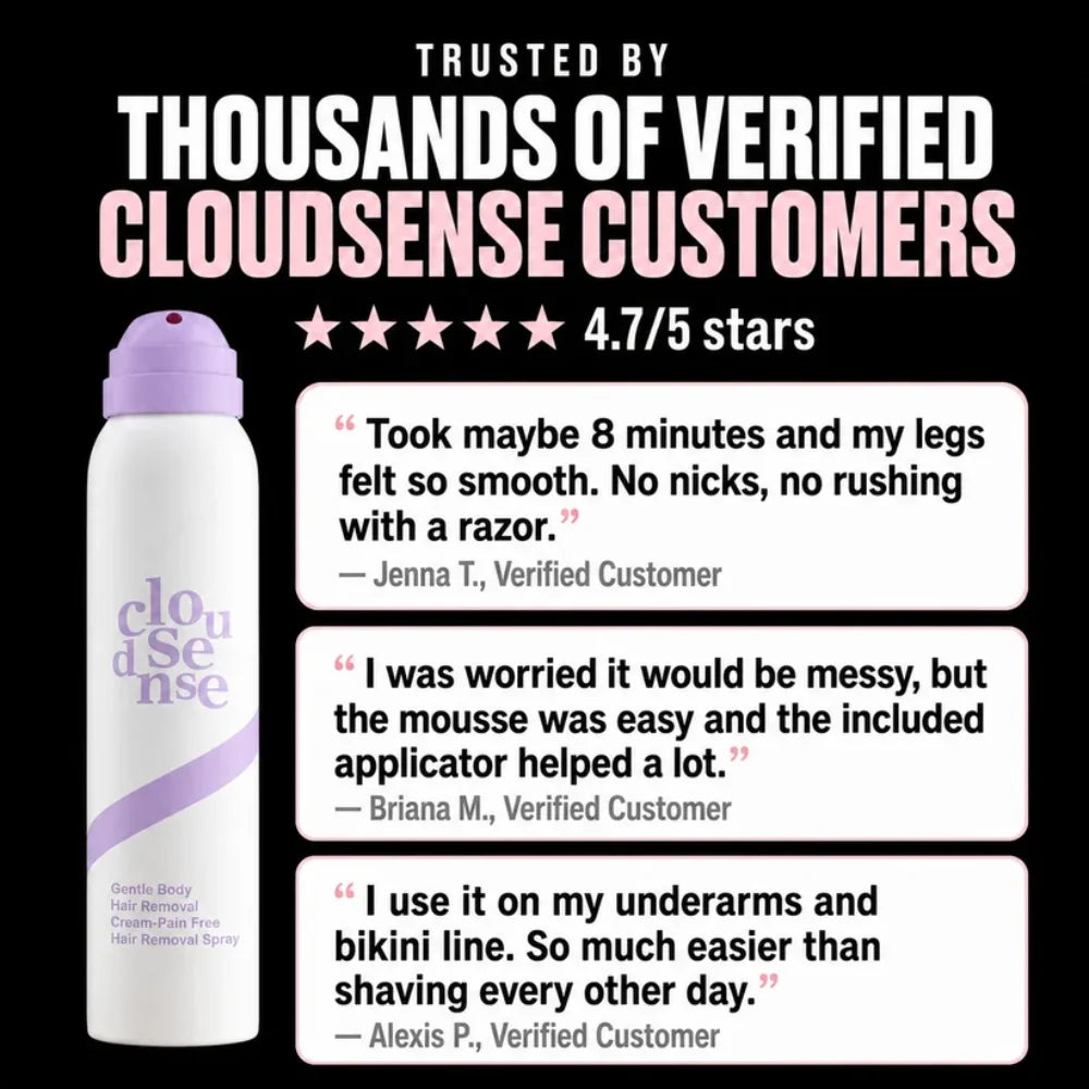 CloudSense™ Hair Removal Mousse